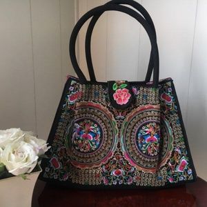 Cute Embroidered handbag